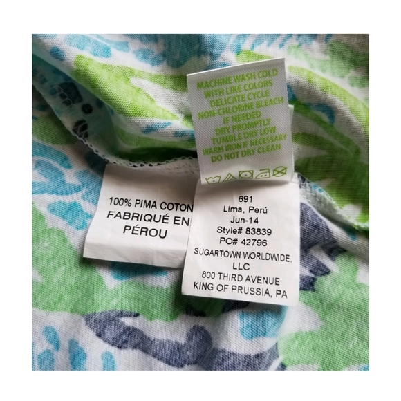 Lilly Pulitzer Marlisa Strapless Maxi Dress in Spa Blue Lets Cha Cha Small - Picture 4 of 6